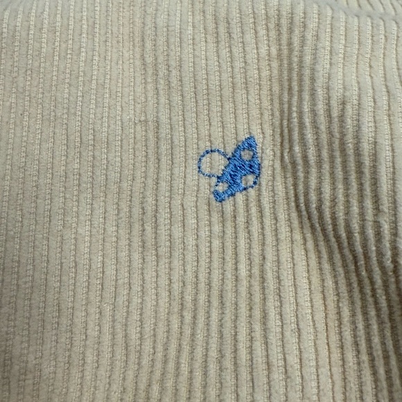 Pacsun size 25 90s boyfriend mushroom decal jeans/cords - Picture 4 of 6